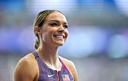 After Paris Olympics heptathlon appearance, Chari Hawkins makes her feelings known as she successfully debuts in new sport