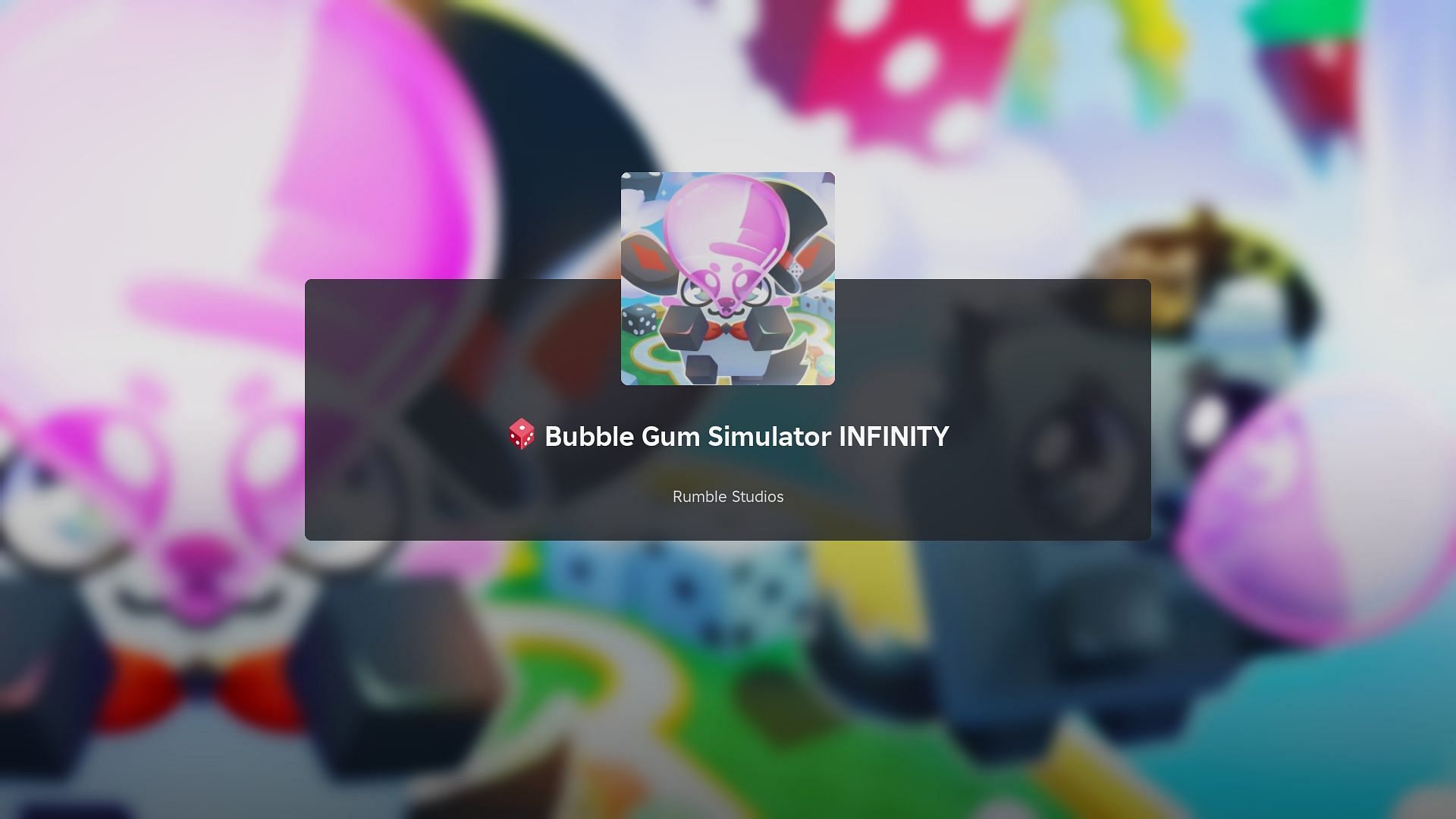 Roblox Bubble Gum Simulator Infinity