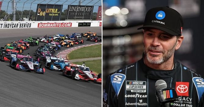 When Jimmie Johnson shared his prediction for the future of IndyCar
