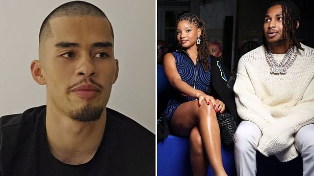 Sneako reacts to Halle Bailey winning temporary custody of her song with DDG (Image via Sneako/Parti, Getty Images)