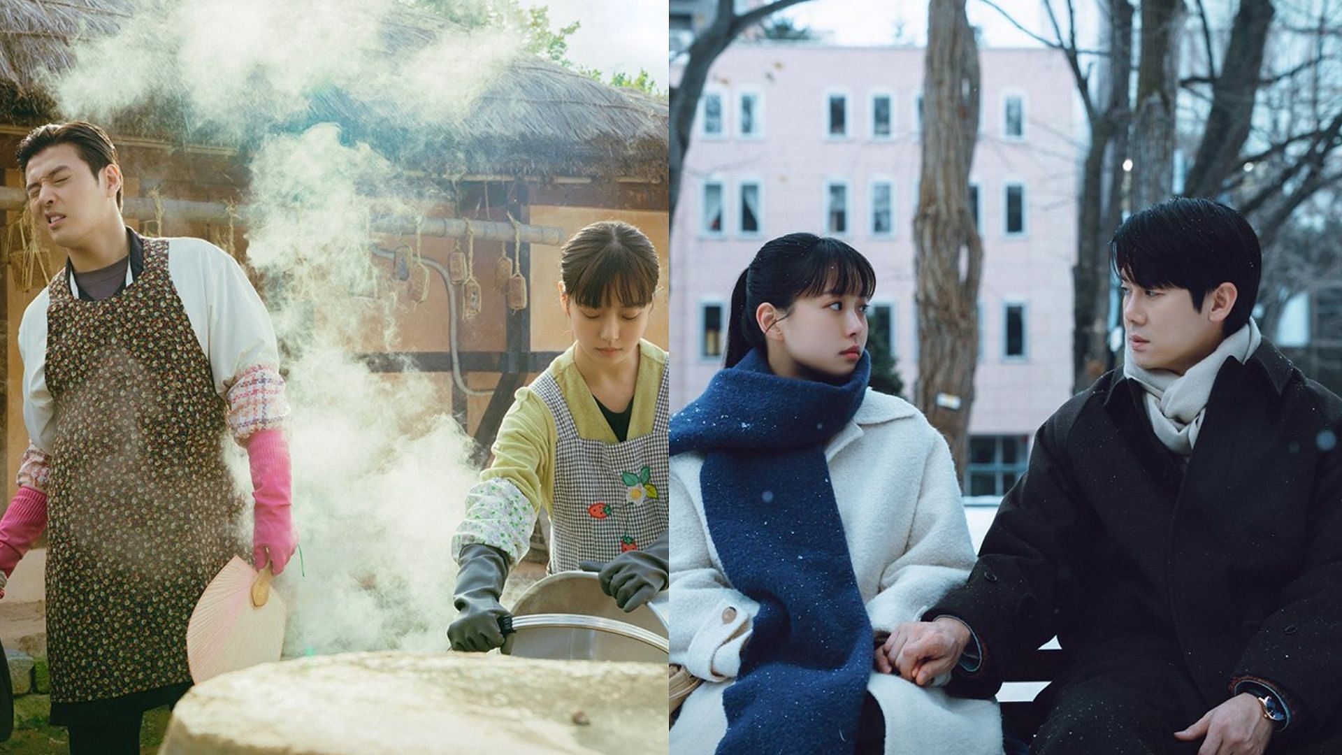 Kang Ha-neul, Go Min-si, and Yooo Yeon-seok in Tastefully Yours (Image via X/@Channel_ENA)