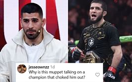 "Bro got finished in one round," "Moicano never learn" - Fans puzzled by Renato Moicano backing Ilia Topuria to defeat Islam Makhachev