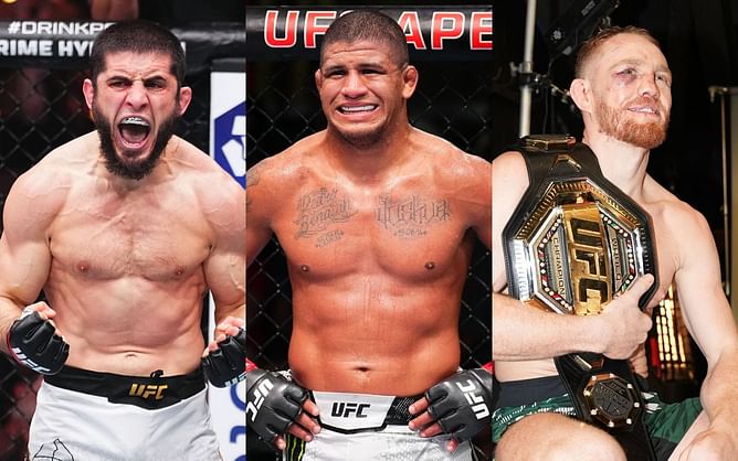 Gilbert Burns 100% real on Islam Makhachev vacating lightweight title for welterweight move, previews Jack Della Maddalena