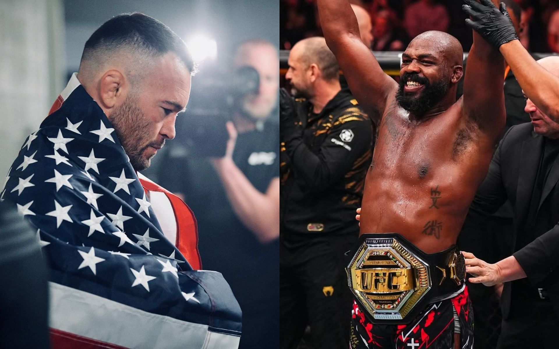 Jon Jones and Colby Covington are former roommates [Image Courtesy: @colbycovington and @jonnybones on Instagram]