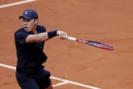 Nakashima in action at the 2025 Madrid Open (Source: Getty)