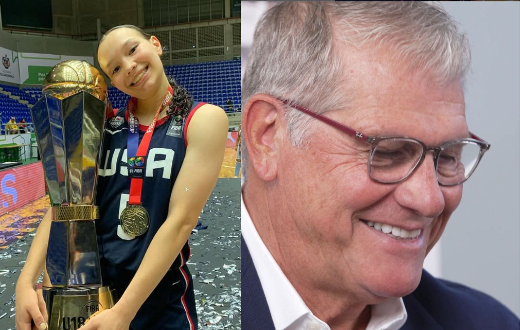 Kayleigh Heckel, Geno Auriemma