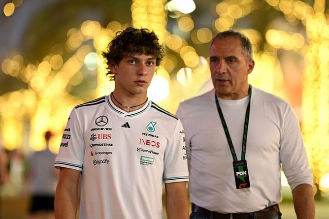 Kimi Antonelli's father makes his feelings known after his son creates history at the F1 Miami GP sprint