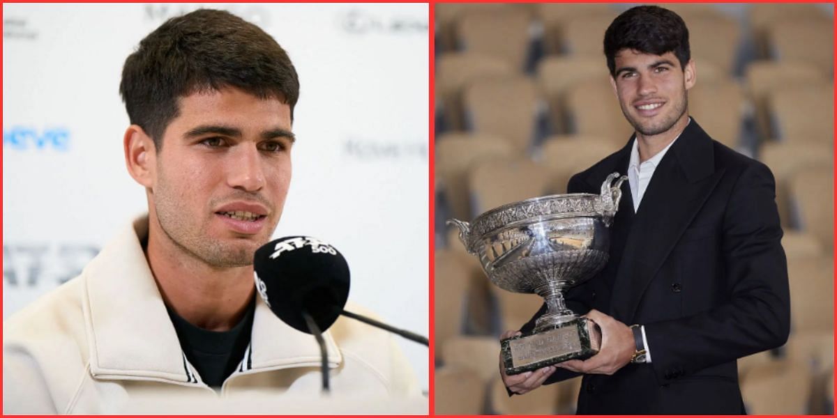 Carlos Alcaraz will be the defending champion at Roland Garros (Source - GETTY)