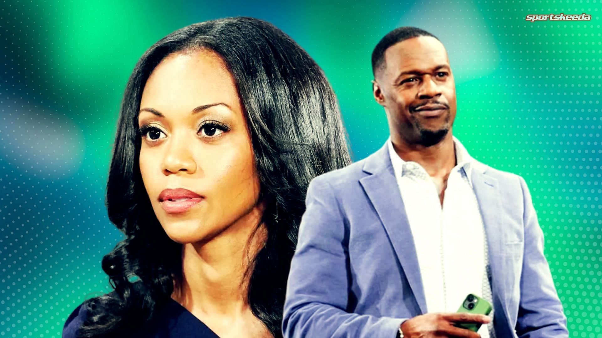 Amanda and Damian on The Young and the Restless (Custom edit by Sportskeeda, Original Image [CBS])