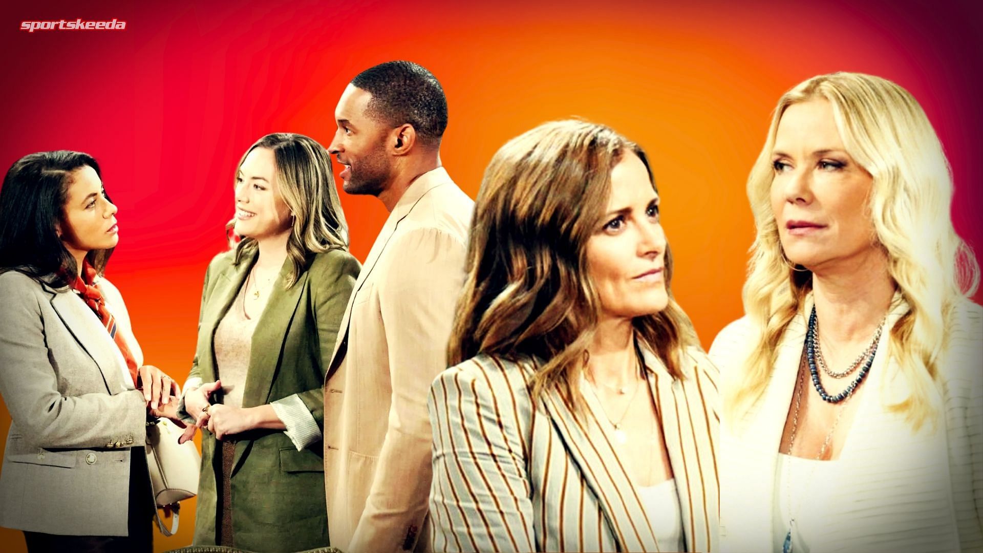A still from The Bold and The Beautiful (Custom cover edited by Sportskeeda, images via CBS)