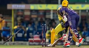 MS Dhoni stumps a sloppy-looking Sunil Narine for 26 with his brilliant presence of mind in KKR vs CSK IPL 2025 match [Watch]