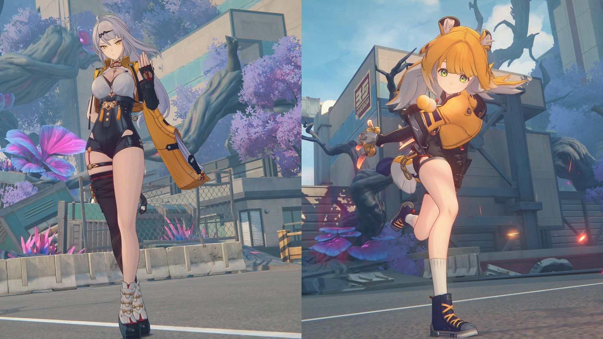 Image showing Yixuan and Ju Fufu from Zenless Zone Zero
