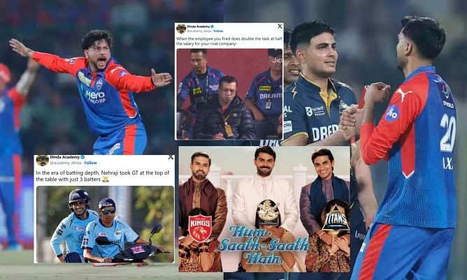 "When employee you fired does double task at half the salary for your rival company"- Top 10 funny memes after GT's 10-wicket win vs DC in IPL 2025