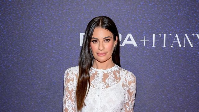Lea Michele at the 37th Annual Footwear News Achievement Awards - Source: Getty