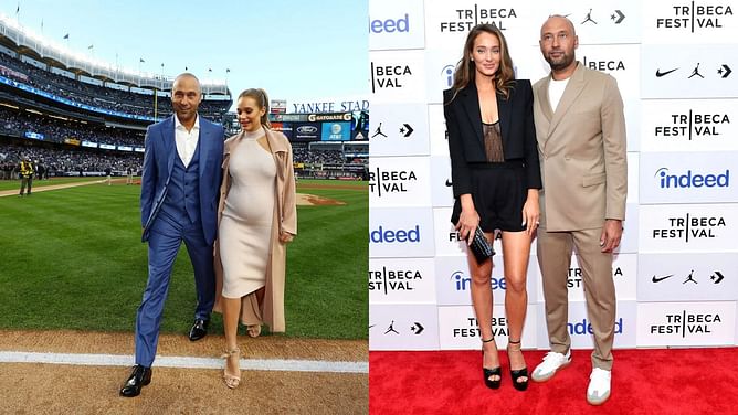 Derek Jeter and wife Hannah turn heads at Hard Rock Casino during star-studded Blackjack Tournament Weekend