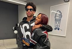 La La Anthony captures son Kiyan Anthony grinding on the court before Syracuse chapter begins