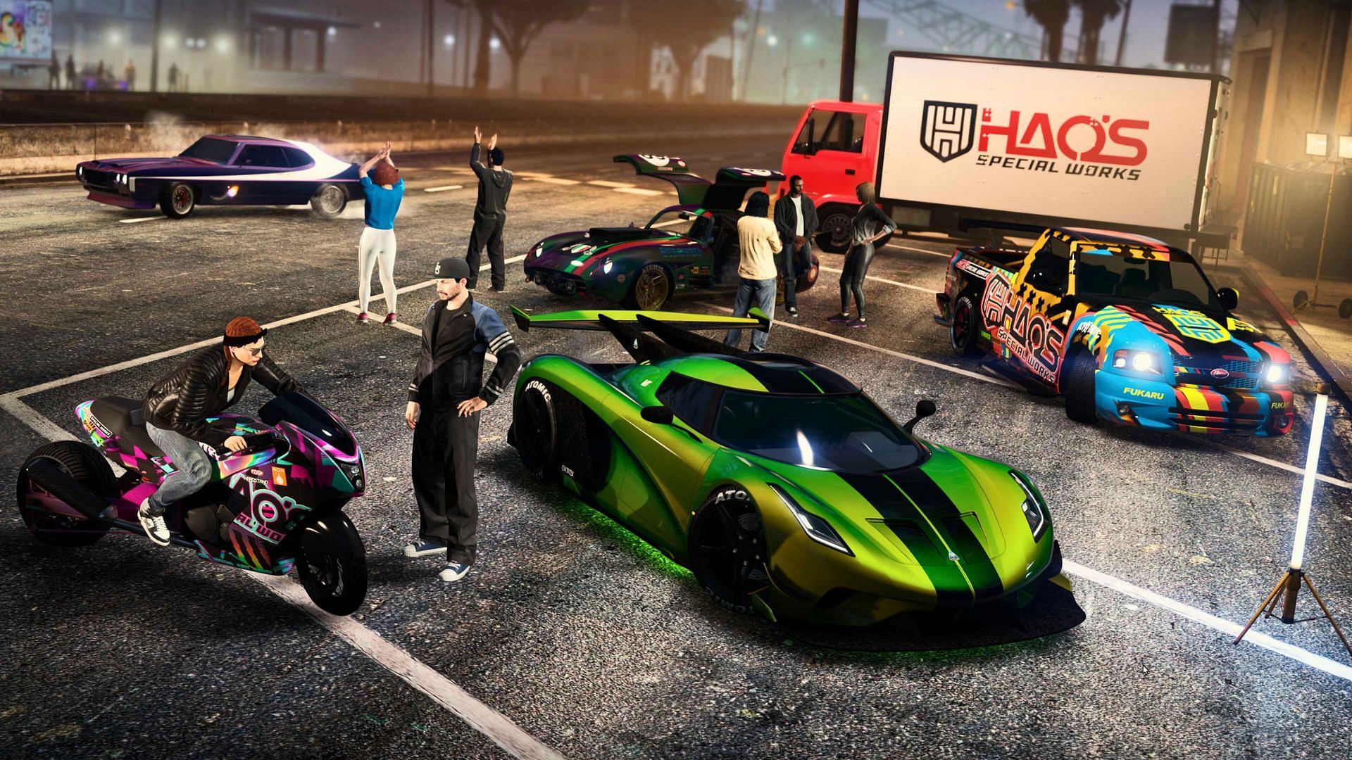 A promotional image used for Grand Theft Auto 5 Enhanced (Image via Rockstar Games)