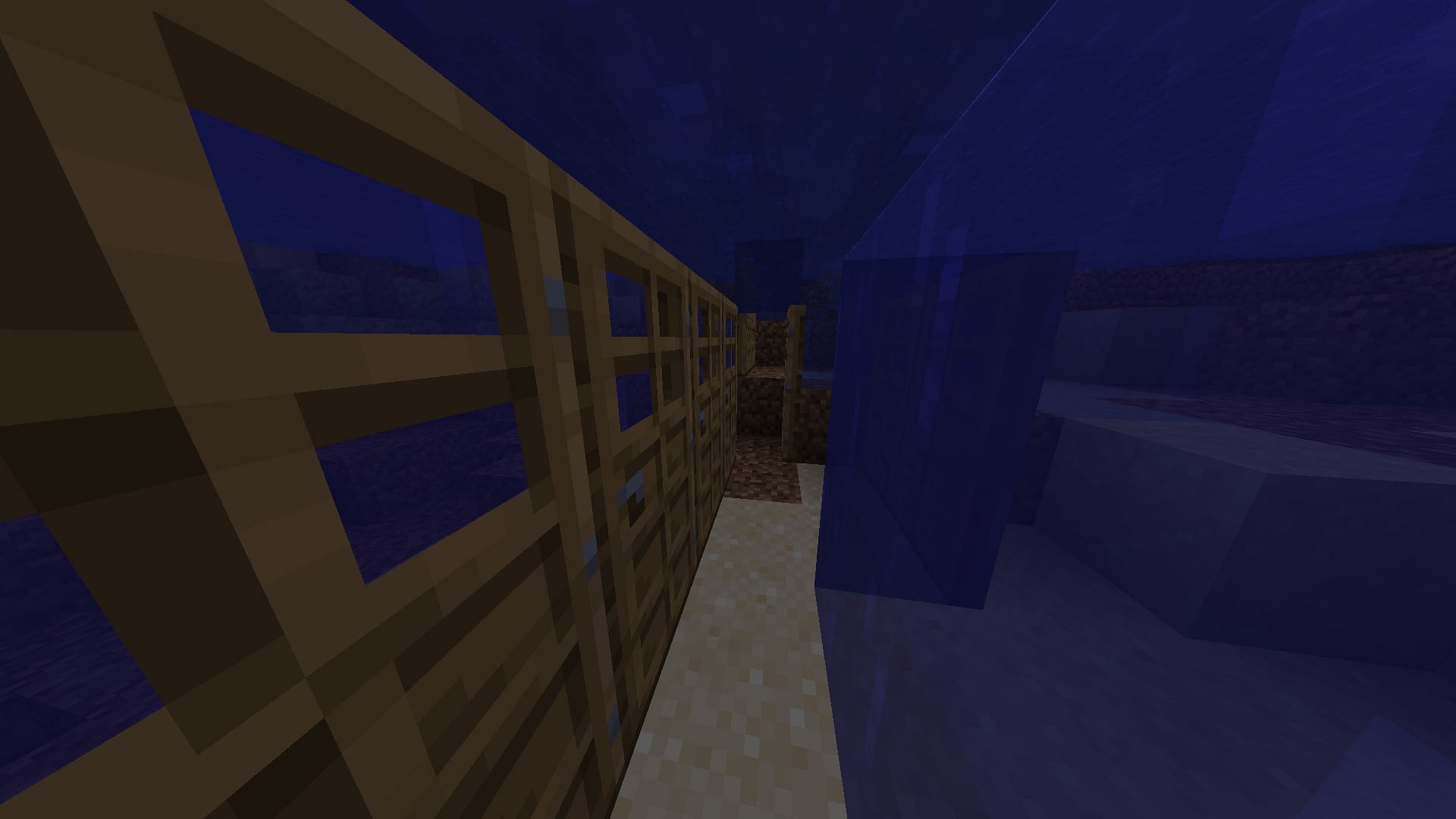 make air pockets in Minecraft