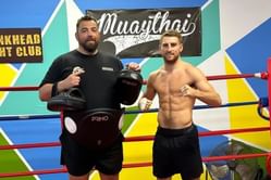WATCH: Famed coach Christian Knowles screams his heart out in Jonathan Haggerty's final flyweight match in Singapore