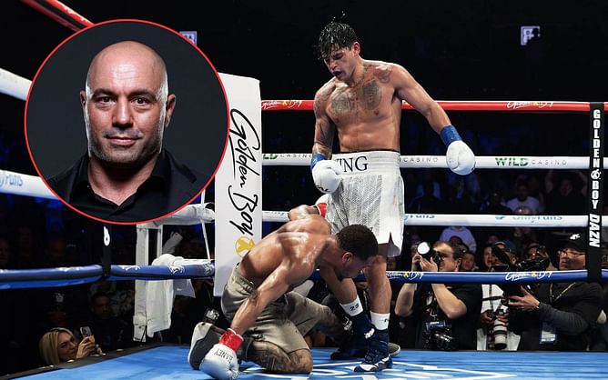 When Joe Rogan heaped praise on Ryan Garcia's "nasty" left hook while reviewing Devin Haney fight