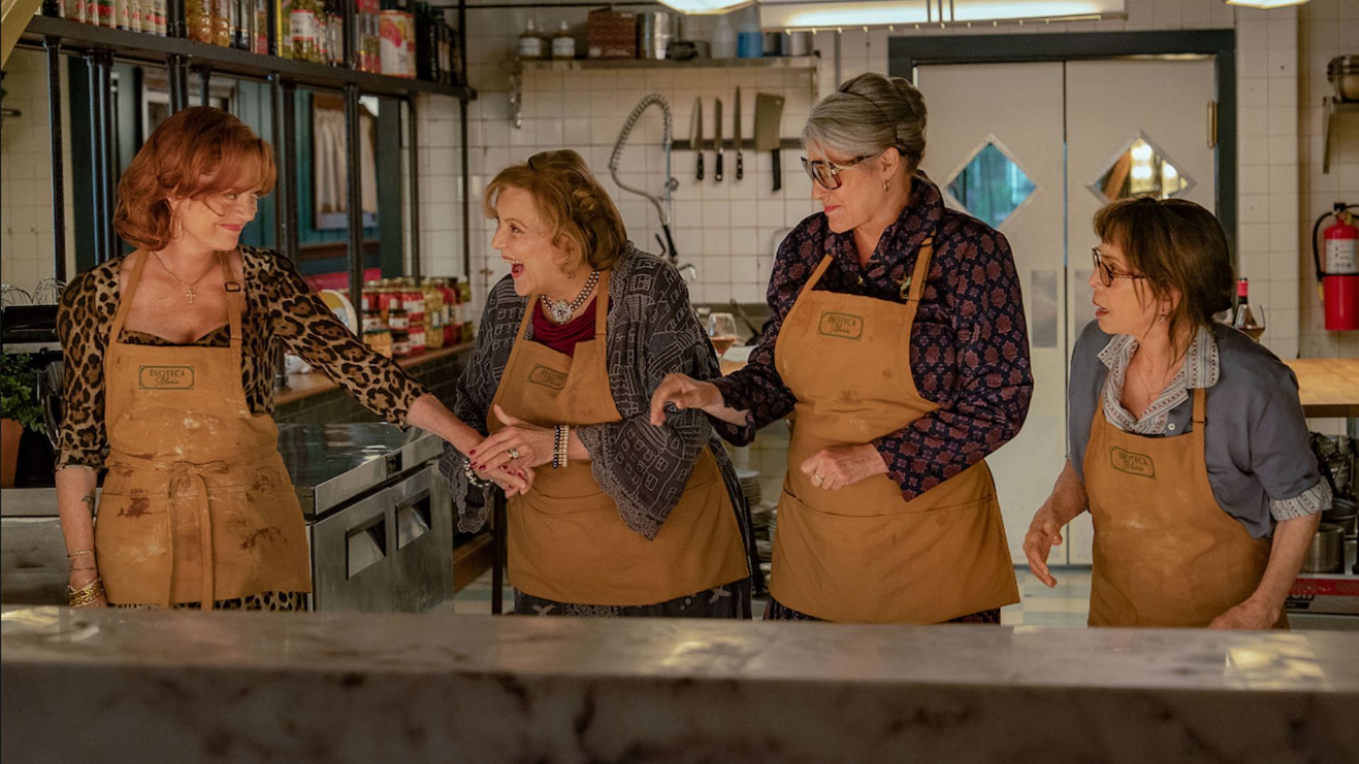 A still from Nonnas
