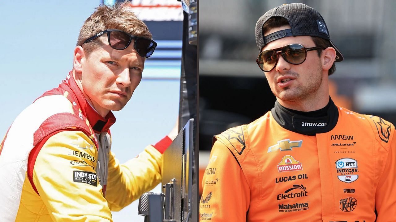 Josef Newgarden and Pato O
