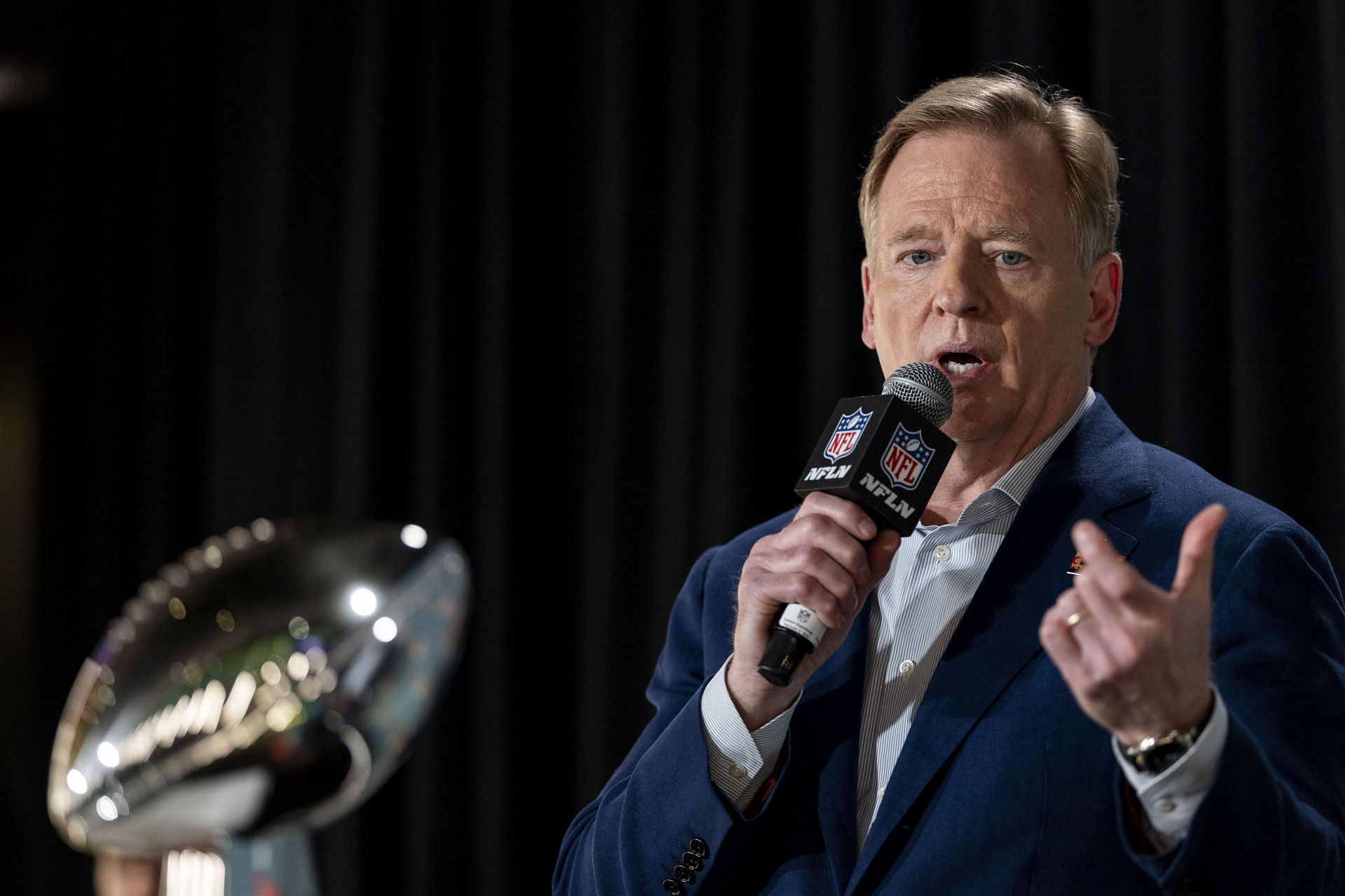 NFL Commissioner Roger Goodell