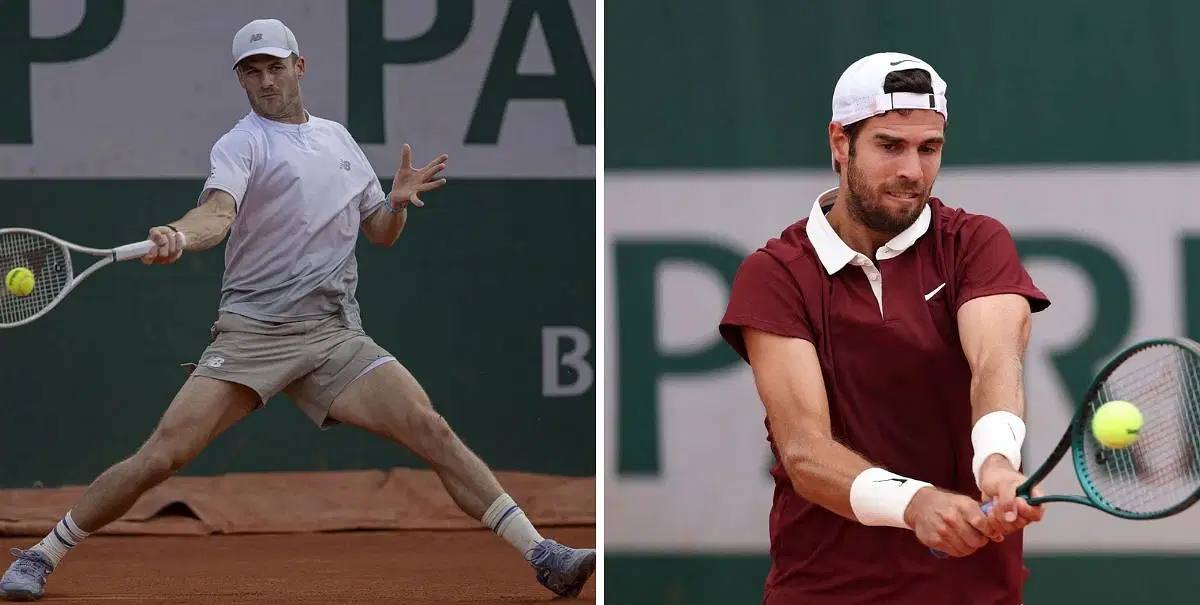 Tommy Paul (L) vs Karen Khachanov (R) preview, (Source: Getty Images)
