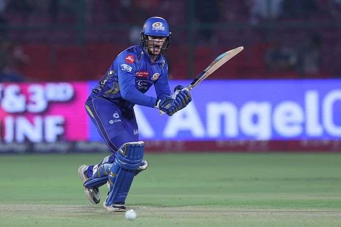 Is Ryan Rickelton playing today's GT vs MI IPL 2025 Eliminator match?