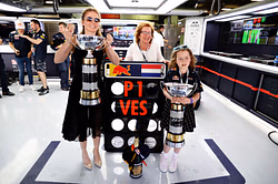 Max Verstappen's mother Sophie Kumpen drops 2-word reaction to the Red Bull driver winning the F1 Imola GP
