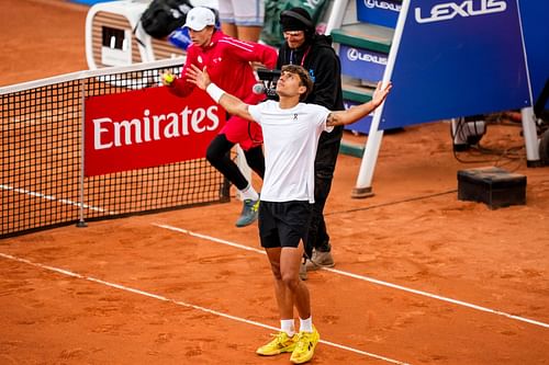Flavio Cobolli at the Hamburg Open 2025. (Photo: Getty)