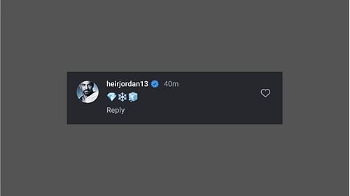 Jordan's son reacted to 23XI Racing's gift, appreciating the team and the quality of the newest shoes.