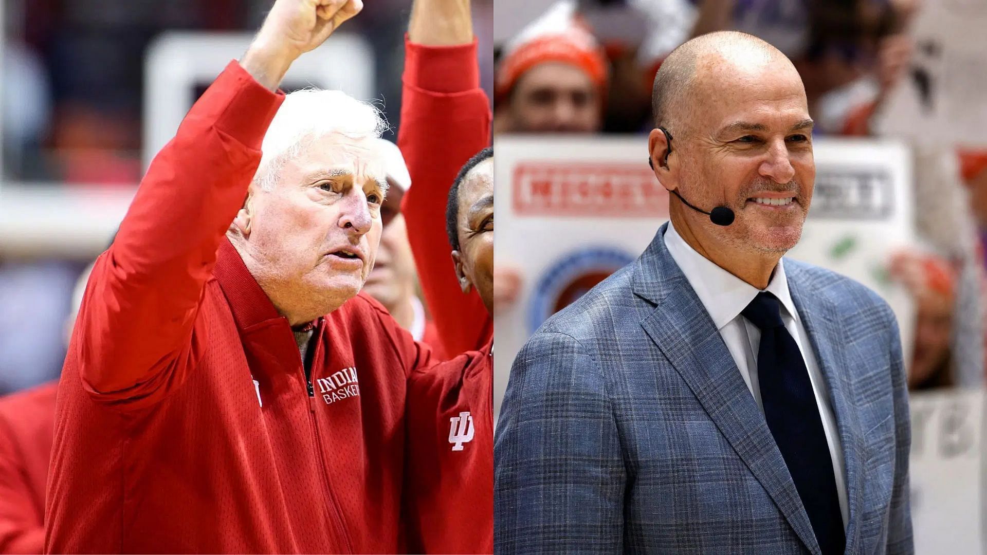 Bob Knight and Jay Bilas