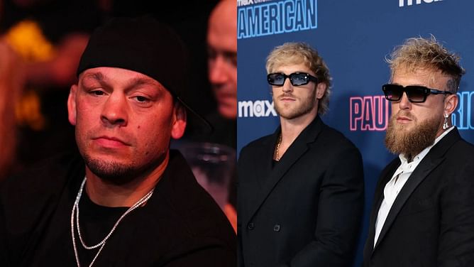 Nate Diaz fires back with brutal five-word message as Logan Paul ducks Jake Paul fight