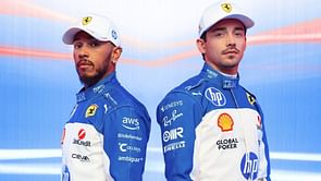 Watch: Lewis Hamilton walks up to Charles Leclerc after the duo were involved in contentious team order discussion during F1 Miami GP