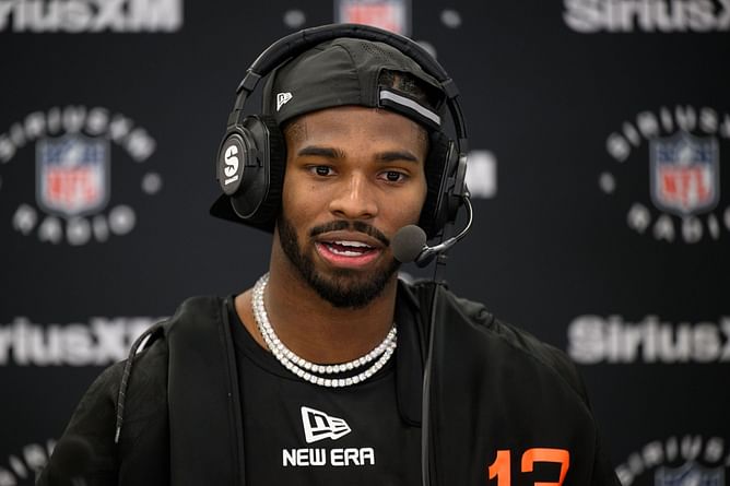 Shedeur Sanders says he's trying to "bring Cleveland a Super Bowl" while speaking to high school students