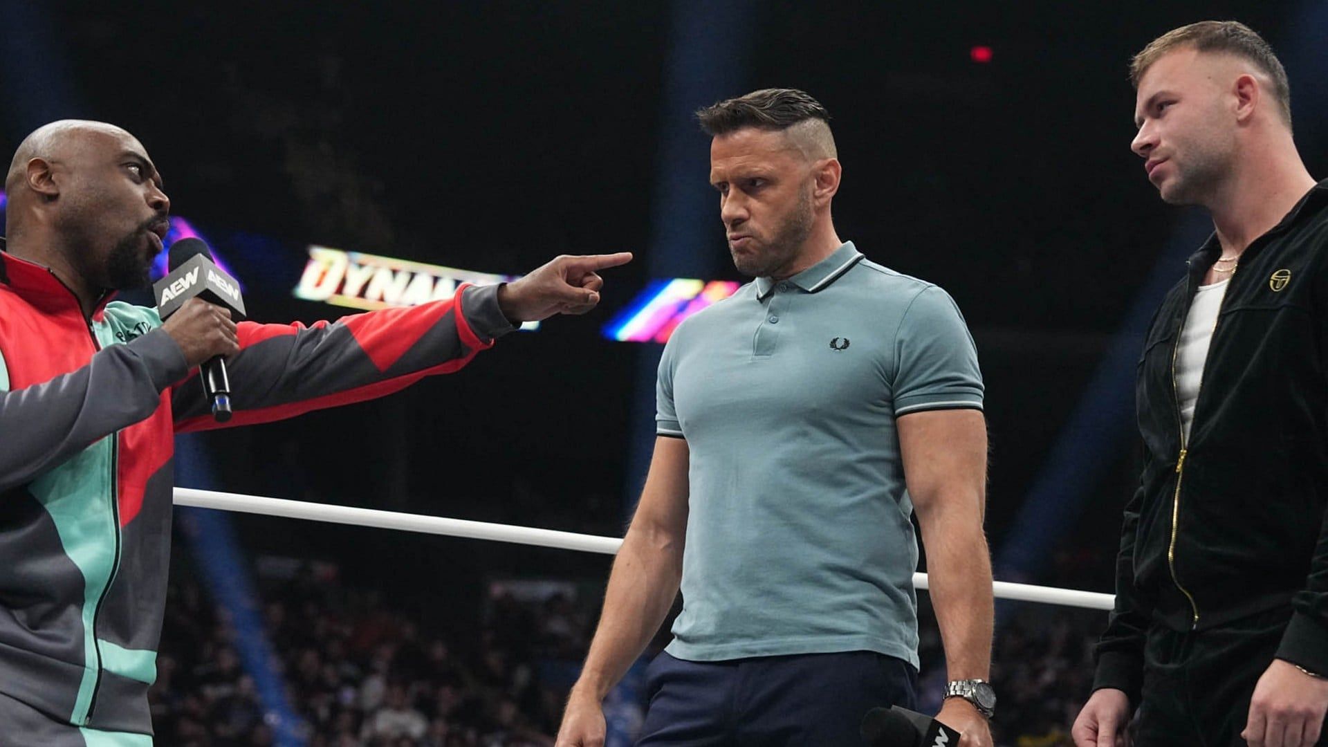 Stokely Hathaway, Nigel McGuinness, and Daniel Garcia [Photo Credit: allelitewrestling.com]