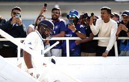 Rohit Sharma gets felicitated by Maharashtra CM Devendra Fadnavis after Test retirement [In Pictures]