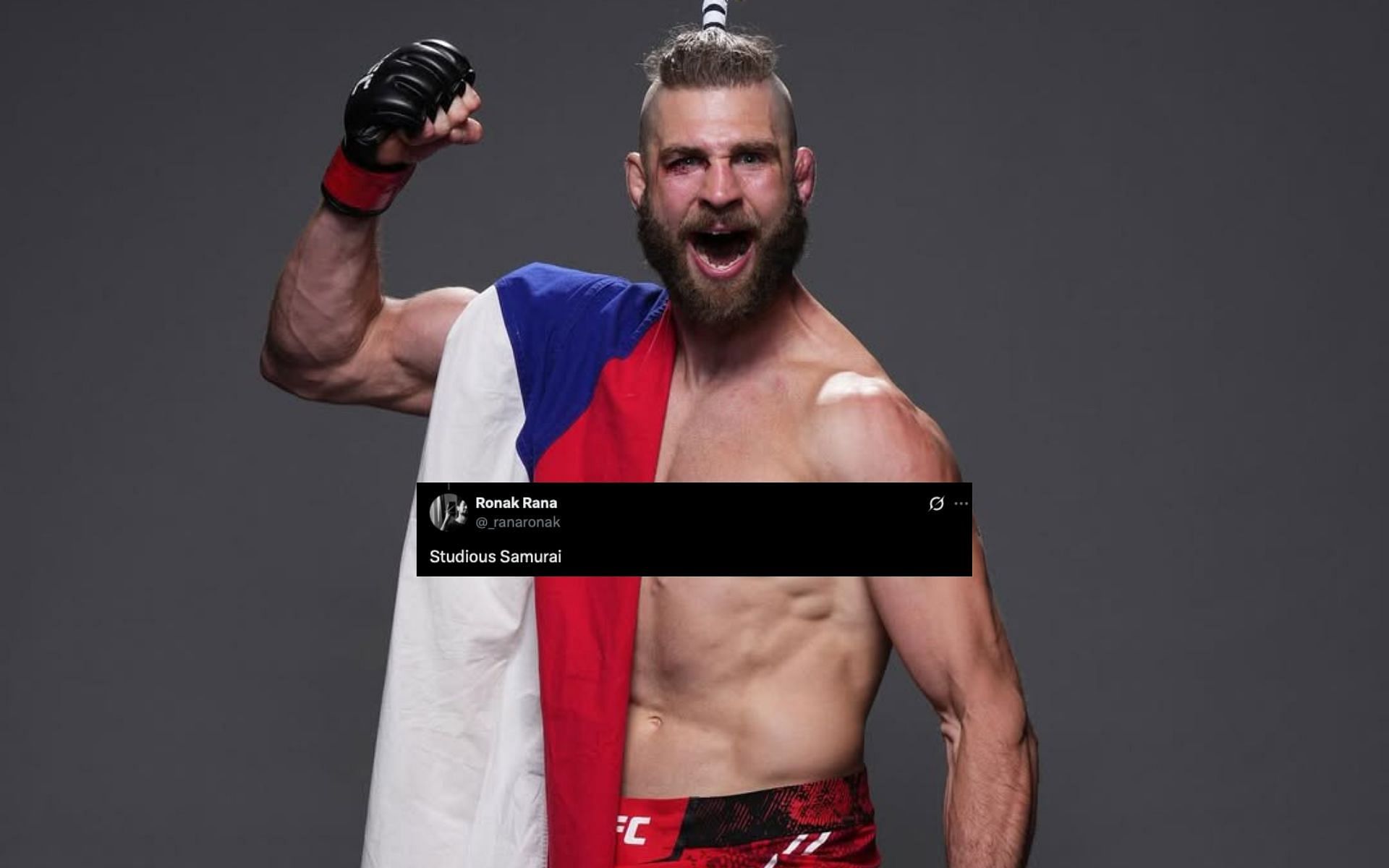 Jiri Prochazka is a former light heavyweight champion [Image Courtesy: @jirkaprochazka on Instagram]