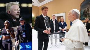 Boris Becker & Coco Gauff's ex-coach delightedly react to Jannik Sinner meeting Pope Leo XIV amid Italian Open