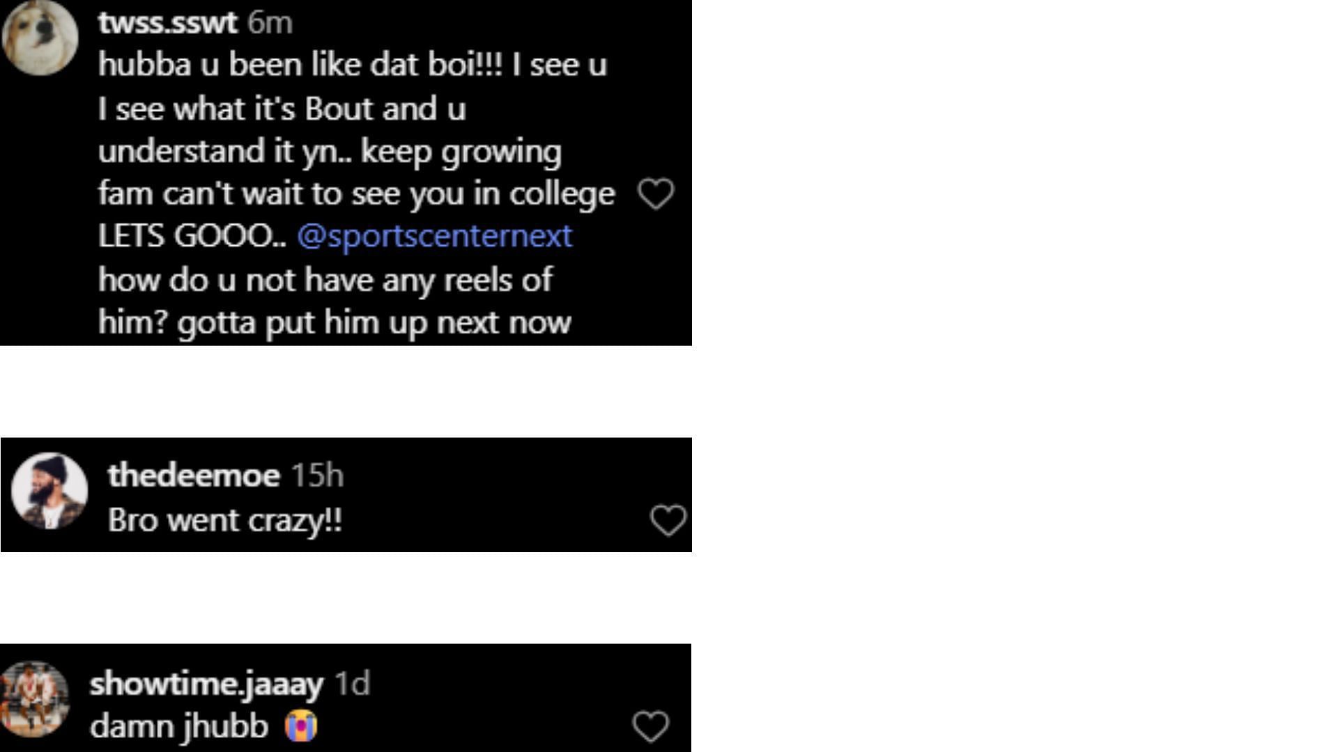 Hoops fans react as Jaden Hubbard shows out at the Power 106 All-Star Game with streetball legend &#039;The Professor&#039; in attendance