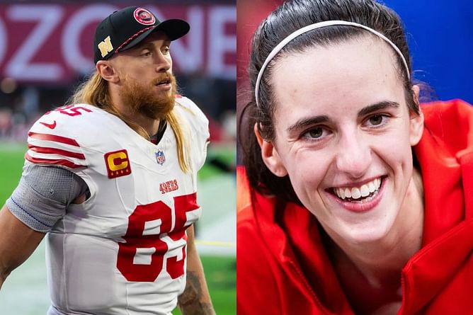 George Kittle sends 2-word message to Caitlin Clark after Fever sensation's historic game in 2025 WNBA season debut