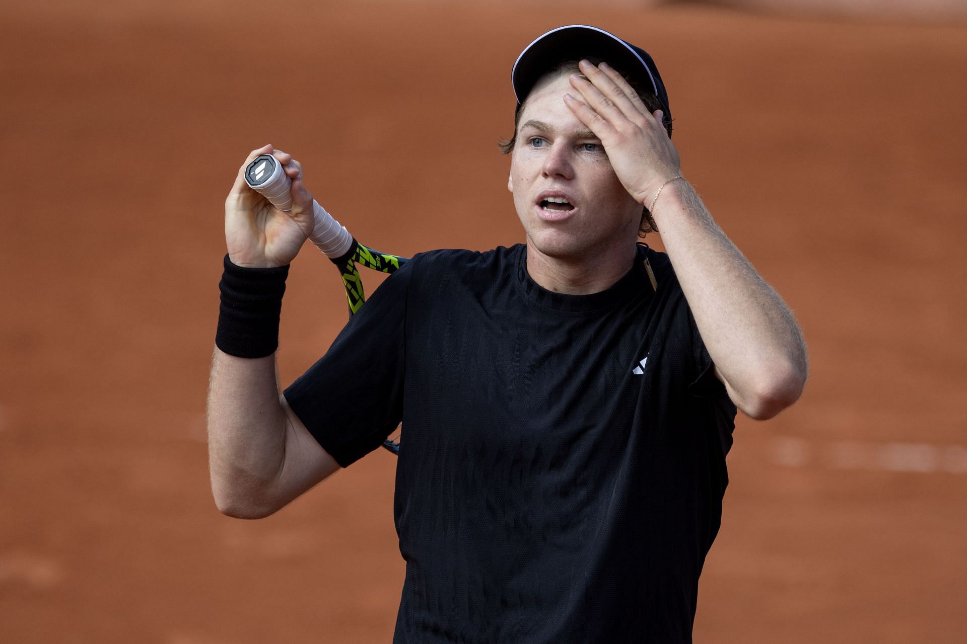 Michelsen at the French Open Tennis Tournament. Roland-Garros 2025. - Source: Getty