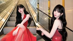 “Yall really hate successful women” — Fans back aespa’s Karina after she's accused of political bias for wearing red amid election season
