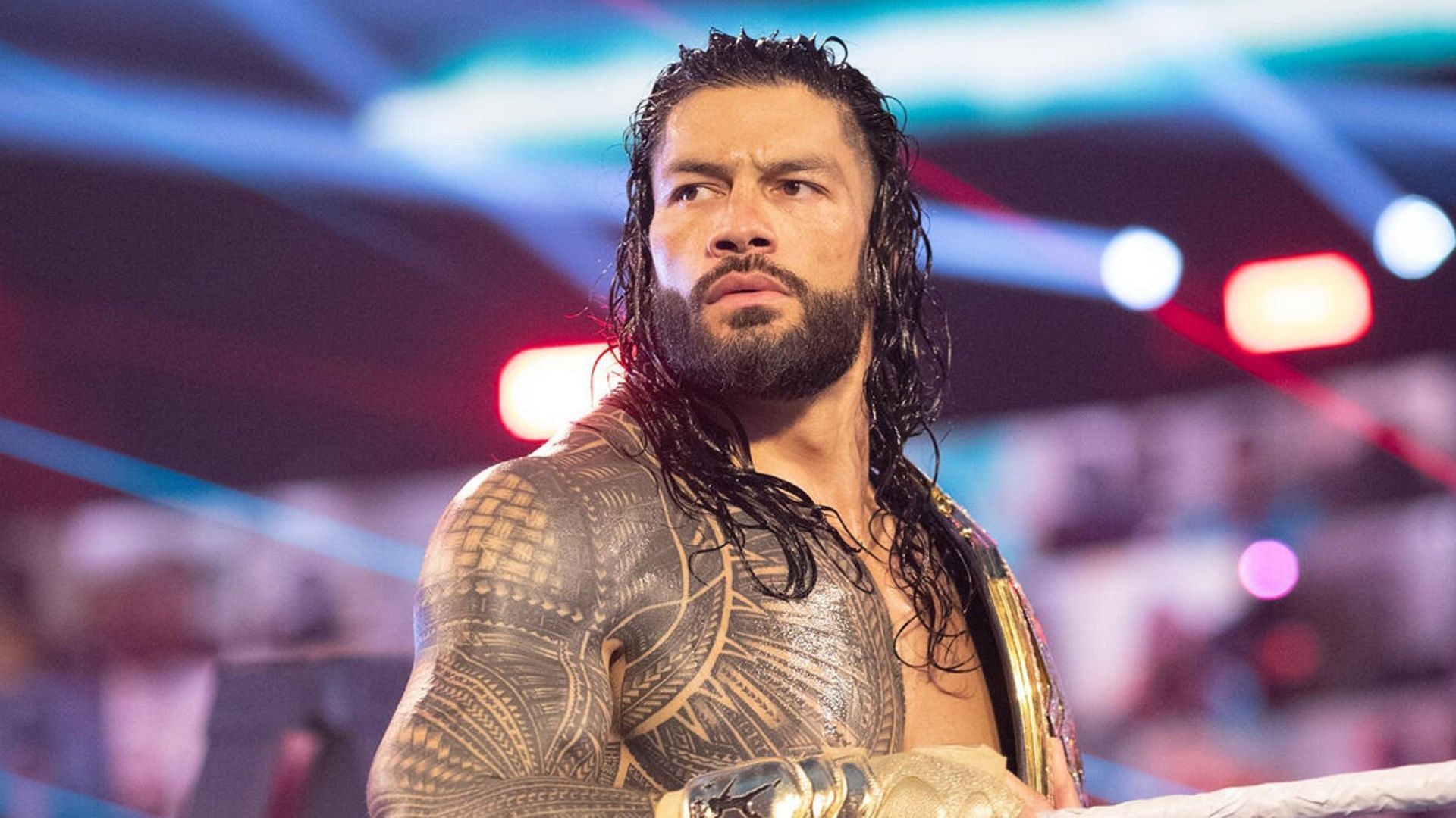 Roman Reigns gets confronted by a 35-year-old sensation [Image Credits: wwe.com]