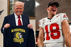 IN PHOTOS: Will Howard recaps White House visit ft. Donald Trump with 3-word message ahead of Steelers rookie camp