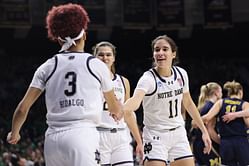"She's doing so good": Hannah Hidalgo hypes ex-Notre Dame teammate Sonia Citron as Mystics rookie faces Indiana Fever