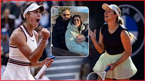 Olga Danilovic stuns Danielle Collins with boyfriend & soccer superstar Jan Oblak cheering her on for major French Open upset