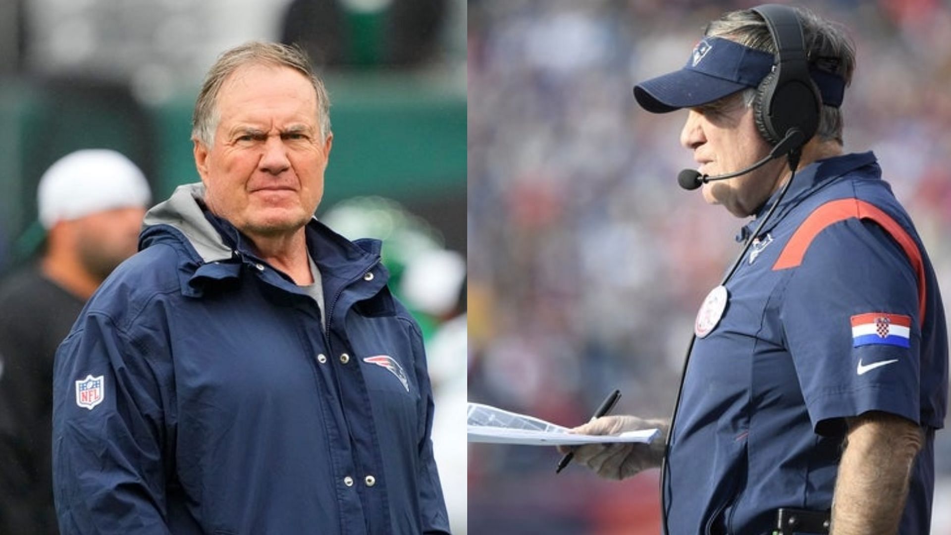 North Carolina coach Bill Belichick