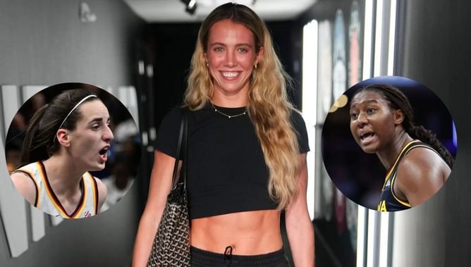 "Woah hot": Caitlin Clark and Aliyah Boston lose it over Lexie Hull's gorgeous pictures